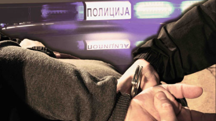 Udario polciajca u glavu